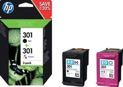 HP 301 multipack 4 kleuren N9J72AE