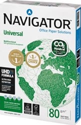 Printpapier Navigator CO2 neutraal A4 80gr wit 500vel