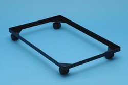 Stevige opbergbox onderstel met wieltjes zwart Really Useful Box