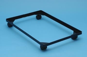 Stevige opbergbox onderstel met wieltjes zwart Really Useful Box