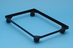 Stevige opbergbox onderstel met wieltjes zwart Really Useful Box