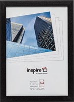 Hampton fotokader Oxford, in 2 cm MDF, zwart, A4