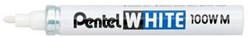 Pentel Paint Marker wit schrijfpunt 3,9 mm dekkende inkt
