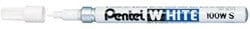 Pentel Paint Marker White schrijfpunt: 2 mm schrijfbreedte: 1,8 mm