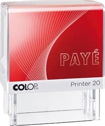 Colop formulestempel Printer tekst: PAYE