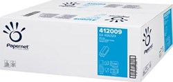 Papernet papieren handdoeken Z-vouw 2-laags 200 vellen wit