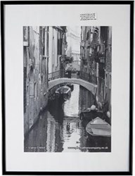 Hampton frames fotokader aluminium, zwart, A3