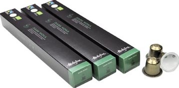 Mokafina aluminium koffiecapsules, dark Moka, 10 stuks