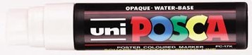uni-ball Paint Marker op waterbasis Posca PC-17K wit