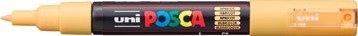 Verfstift uni-ball Paint Marker op waterbasis Posca PC-1MC abrikoos-2