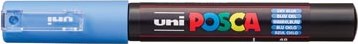 Paint marker uni-ball Posca PC-1MC hemelsblauw waterbasis