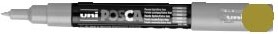 Paint marker uni-ball Posca PC-1MC goud 1 mm