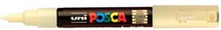 Verfstift uni-ball Paint Marker op waterbasis Posca PC-1MC ivoor