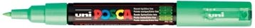 Paint marker uni-ball Posca PC-1MC lichtgroen waterbasis