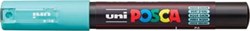 Paint marker uni-ball Posca PC-1MC zeegroen waterbasis