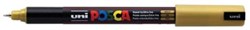 Verfstift Posca PC-1MR goud extra fijn