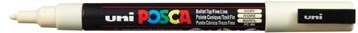 Paint marker uni-ball Posca PC-3M ivoor waterbasis dekkend