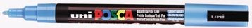 Paint marker uni-ball Posca PC-3M lichtblauw waterbasis