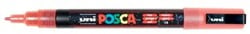 Posca paintmarker PC-3M glitter rood