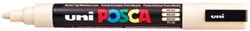 Verfstift uni-ball Paint Marker op waterbasis Posca PC-5M beige