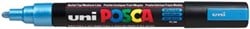 uni-ball Paint Marker op waterbasis Posca PC-5M blauw metaal