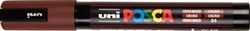 Verfstift Posca PC5M M chocolade bruin 6 stuks