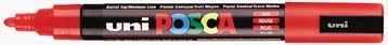 Paint marker uni-ball Posca PC-5M rood waterbasis