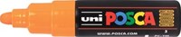 Verfstift Posca PC7M oranje permanent uitwisbaar 6 stuks