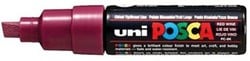 uni-ball Paint Marker op waterbasis Posca PC-8K wijnrood