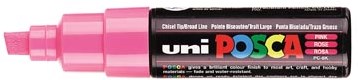 Paint marker uni-ball Posca PC-8K roze waterbasis 8 mm
