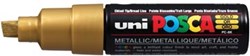 Verfstift uni-ball Paint Marker op waterbasis Posca PC-8K goud 1 stuk