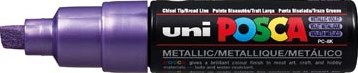 Paint marker uni-ball PC-8K paars waterbasis dekkend