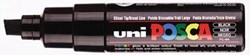 Verfstift uni-ball Paint Marker op waterbasis Posca PC-8K zwart 8 mm