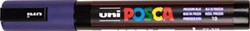 Verfstift Posca PC5M M Pruisisch blauw medium 6 stuks