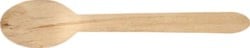 Lepel uit hout, 16,5 cm, pak van 250 stuks