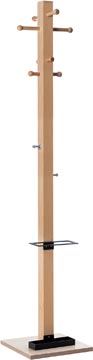 Kapstok Easycloth model B, uit hout, zwart