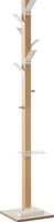 Kapstok Easycloth model A, uit hout, wit-2