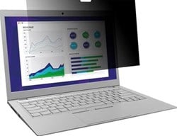 3M zwarte privacy filter voor touch schermen 14