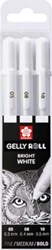Sakura roller Gelly Roll  basic white 3 stuks, 05/08/10#