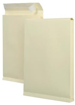 Monsterzakken 262 x 371 x 38 mm crème doos van 125 stuks