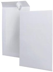 Bordrug enveloppen 262 x 371 mm doos van 100 stuks Quantore Propac