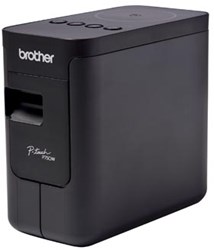 Labelmaker Brother P-touch P750W met draadloze netwerkaansluiting zwart