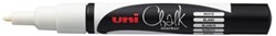 uni-ball Krijtmarker wit, ronde punt van 0,9-1,3 mm
