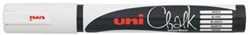 uni-ball Krijtmarker wit, ronde punt van 1,8 - 2,5 mm