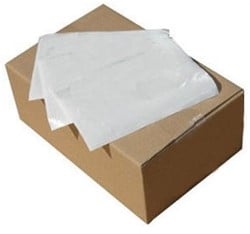 Transparante plak enveloppen 225x165mm 1000 stuks onbedrukt
