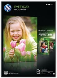 HP Fotopapier Everyday 200 gram pak van 100 blad