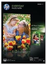 HP Fotopapier Everyday 200 gram pak van 25 blad