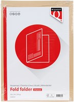 Vouwmap Quantore A4 ongelijke zijde 230gr beige-3