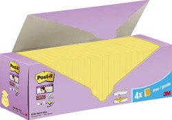Post-it Super Sticky Z-notes 90 vel 76 x 76 mm doos van 20 + 4 gratis geel