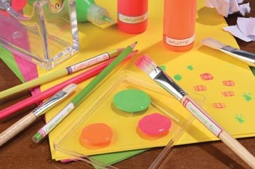 Avery Family mini naametiketten 5 x 1 cm roze/paars ophangbare etui met 30 etiketten-3